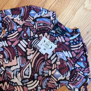 NWT Nina Parker sheet bodysuit size 1X. Gorgeous!